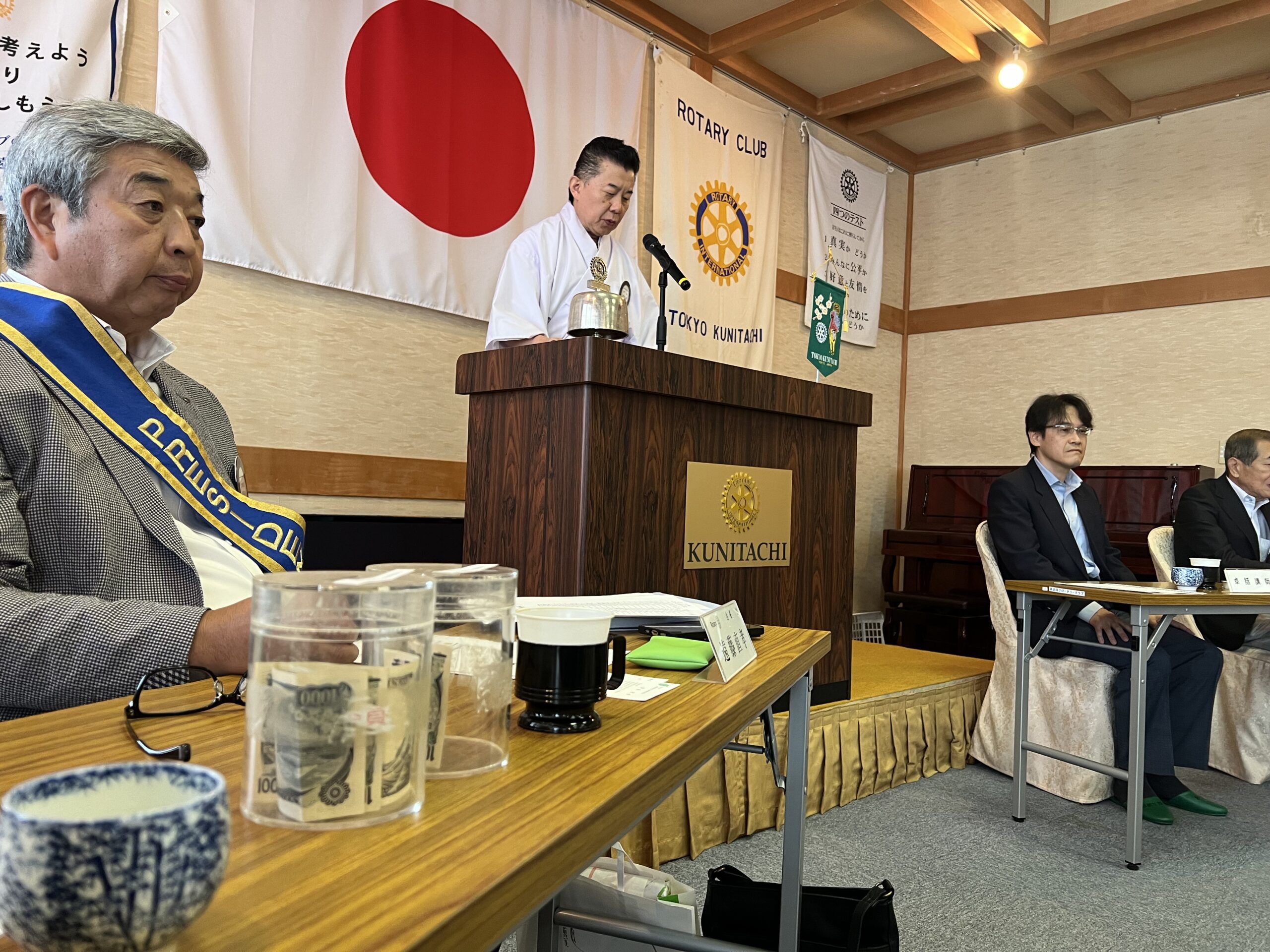 能登の台風災害の義援金を募りました。