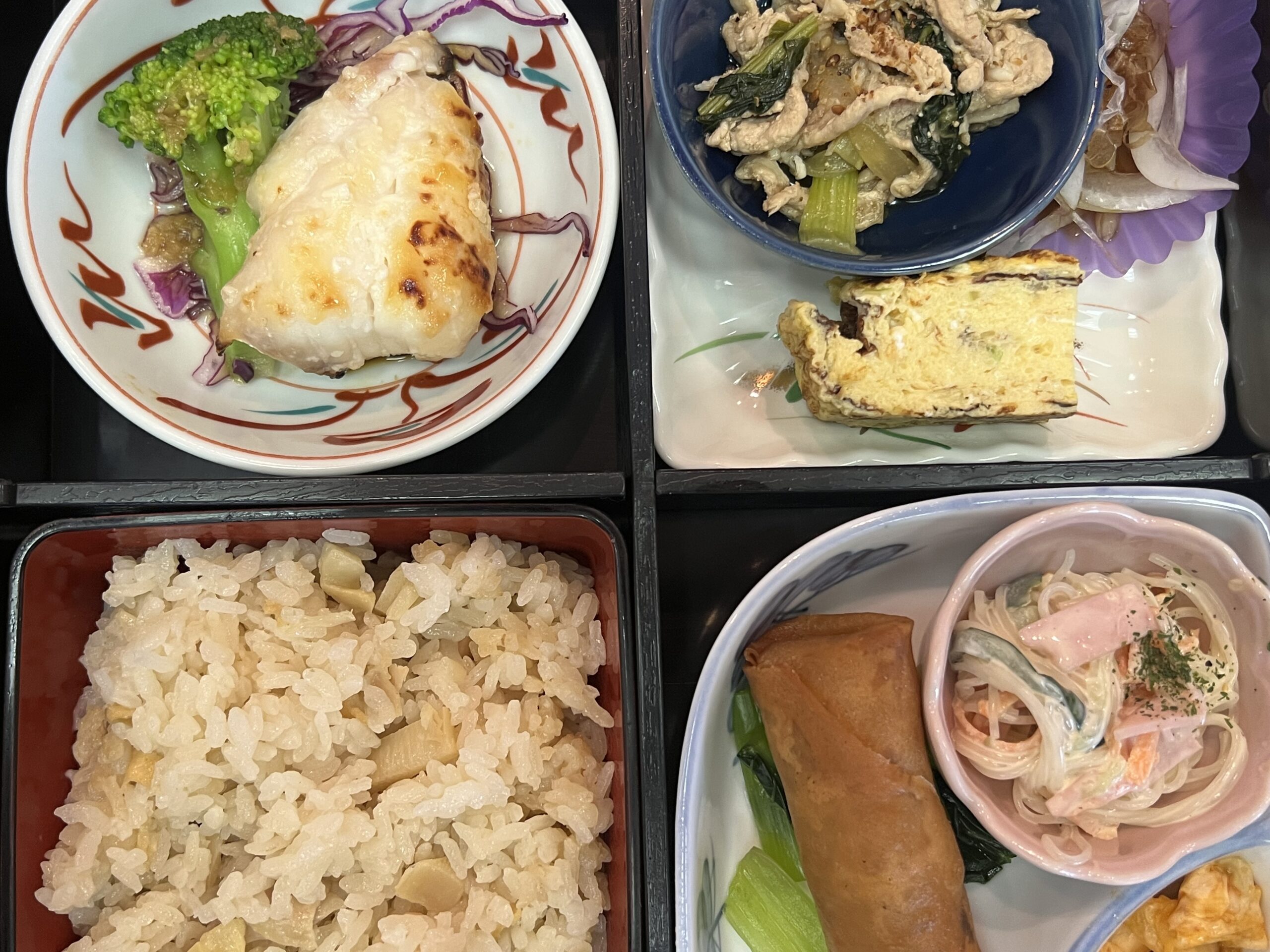 本日のお弁当です♪